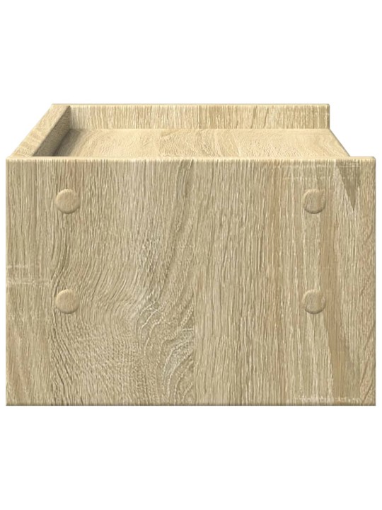 Stojan na monitor dub sonoma 42 x 24 x 16 cm kompozitní dřevo