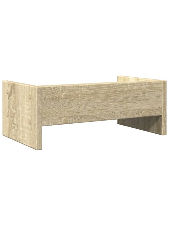 Stojan na monitor dub sonoma 42 x 24 x 16 cm kompozitní dřevo