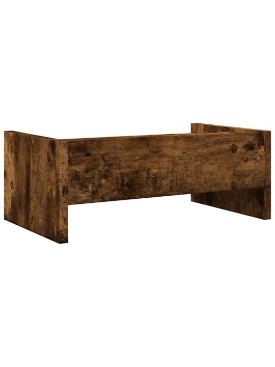 Stojan na monitor kouřový dub 42 x 24 x 16 cm kompozitní dřevo