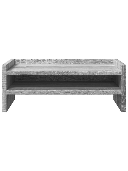 Stojan na monitor šedý sonoma 42 x 24 x 16 cm kompozitní dřevo