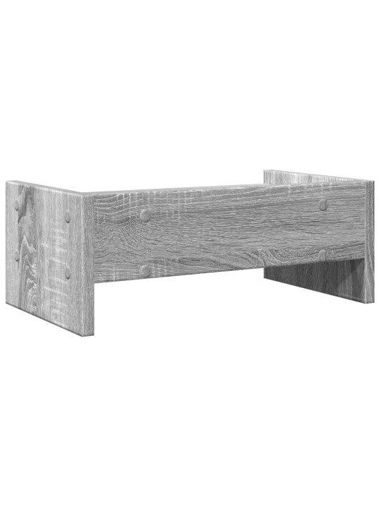 Stojan na monitor šedý sonoma 42 x 24 x 16 cm kompozitní dřevo