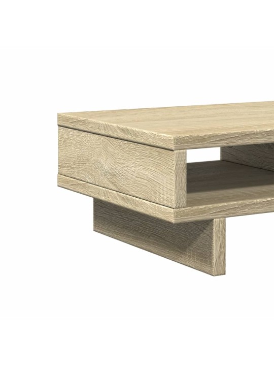 Stojan na monitor dub sonoma 50 x 27 x 15 cm kompozitní dřevo