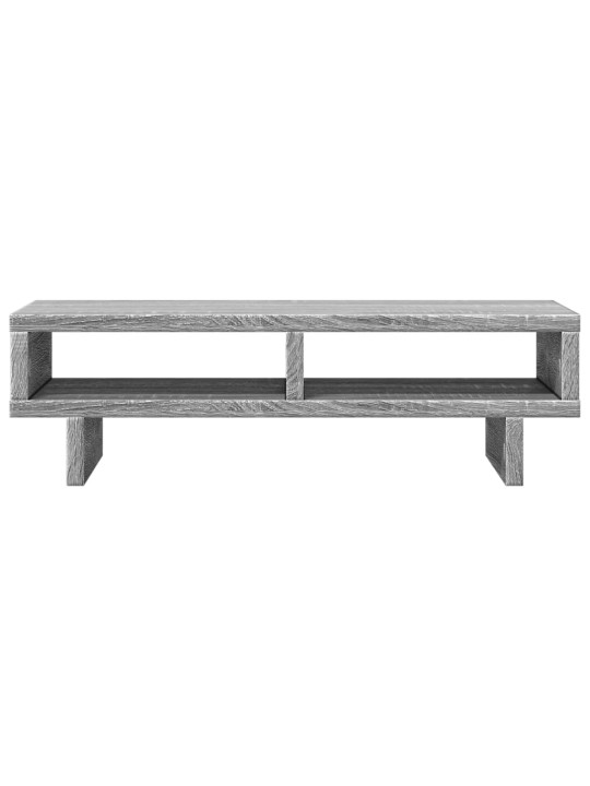 Stojan na monitor šedý sonoma 50 x 27 x 15 cm kompozitní dřevo