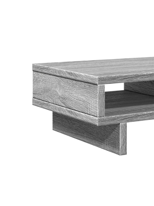 Stojan na monitor šedý sonoma 50 x 27 x 15 cm kompozitní dřevo