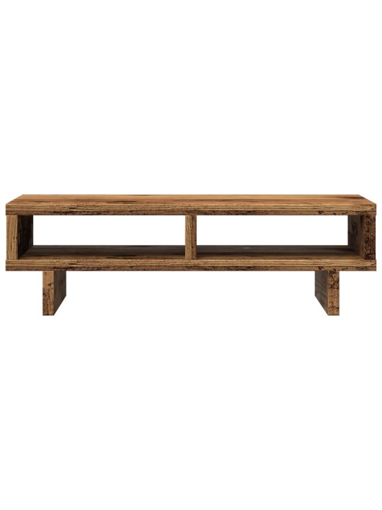 Stojan na monitor old wood 50 x 27 x 15 cm kompozitní dřevo