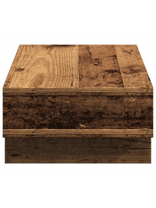 Stojan na monitor old wood 50 x 27 x 15 cm kompozitní dřevo