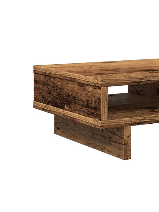 Stojan na monitor old wood 50 x 27 x 15 cm kompozitní dřevo