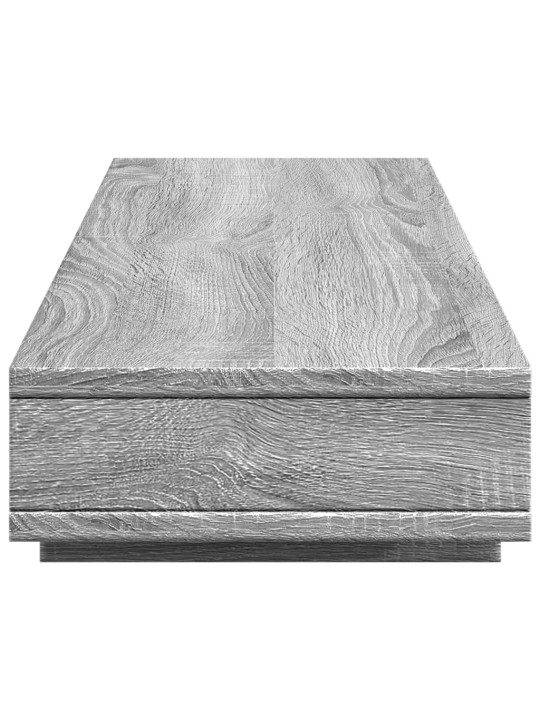 Stojan na monitor šedý sonoma 100 x 27 x 15 cm kompozitní dřevo
