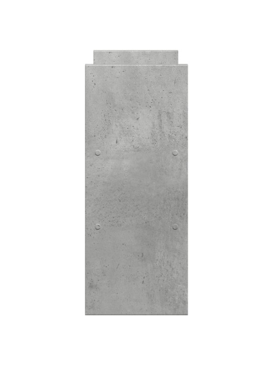 Stolní organizér nastavitelný betonově šedý 40x17x41cm kompozit