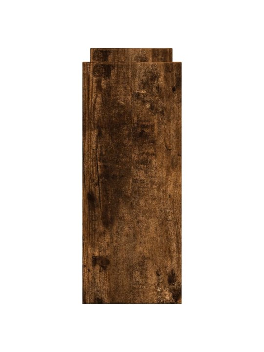 Stolní organizér nastavitelný kouřový dub 40x17x41 cm kompozit