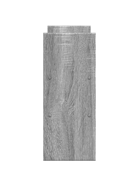Stolní organizér nastavitelný šedý sonoma 40x17x41 cm kompozit