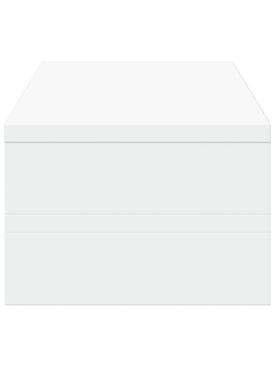 Stojan na monitor bílý 54 x 22 x 15 cm kompozitní dřevo