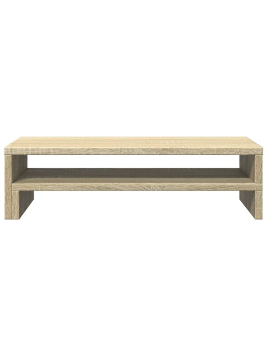 Stojan na monitor dub sonoma 54 x 22 x 15 cm kompozitní dřevo