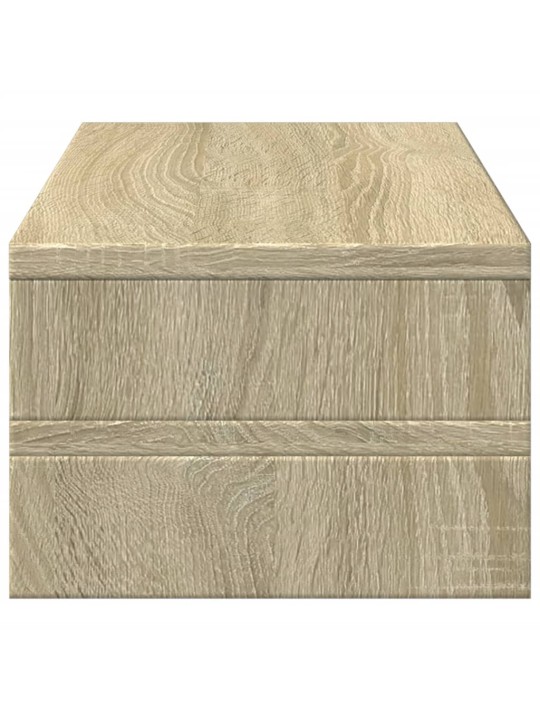 Stojan na monitor dub sonoma 54 x 22 x 15 cm kompozitní dřevo