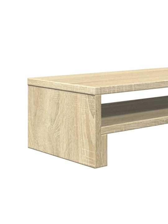 Stojan na monitor dub sonoma 54 x 22 x 15 cm kompozitní dřevo