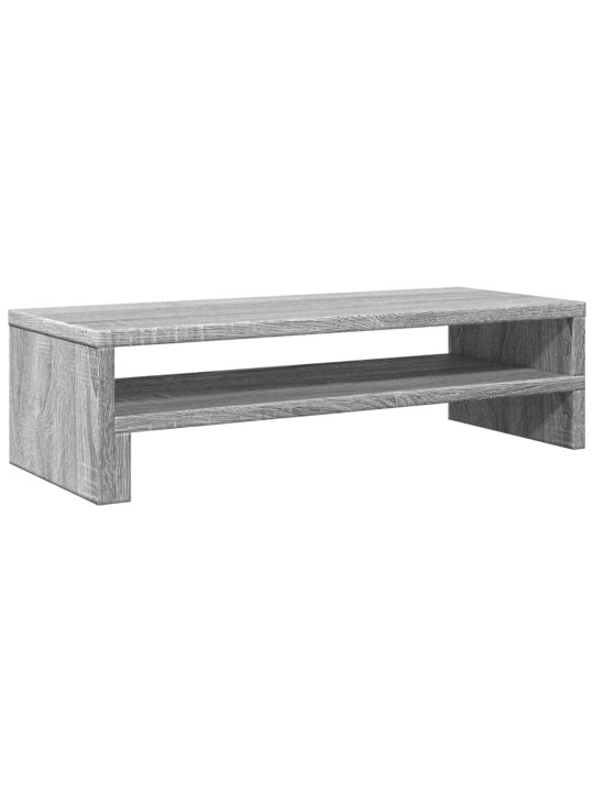 Stojan na monitor šedý sonoma 54 x 22 x 15 cm kompozitní dřevo