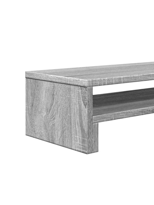 Stojan na monitor šedý sonoma 54 x 22 x 15 cm kompozitní dřevo