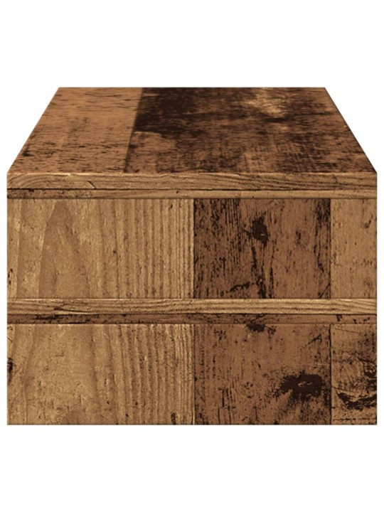 Stojan na monitor old wood 54 x 22 x 15 cm kompozitní dřevo