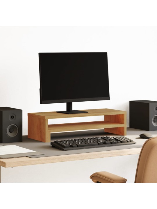 Stojan na monitor dub artisan 54 x 22 x 15 cm kompozitní dřevo