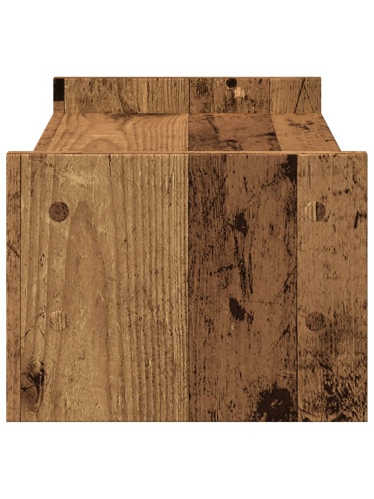 Stojan na monitor old wood 50 x 27 x 20 cm kompozitní dřevo