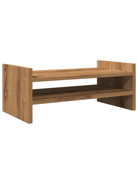 Stojan na monitor dub artisan 50 x 27 x 20 cm kompozitní dřevo