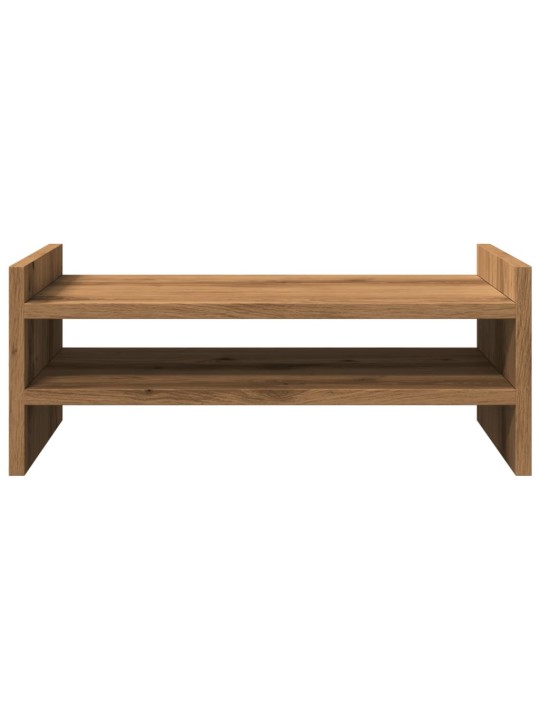 Stojan na monitor dub artisan 50 x 27 x 20 cm kompozitní dřevo