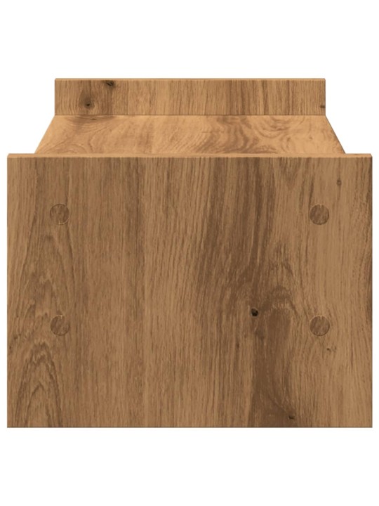 Stojan na monitor dub artisan 50 x 27 x 20 cm kompozitní dřevo