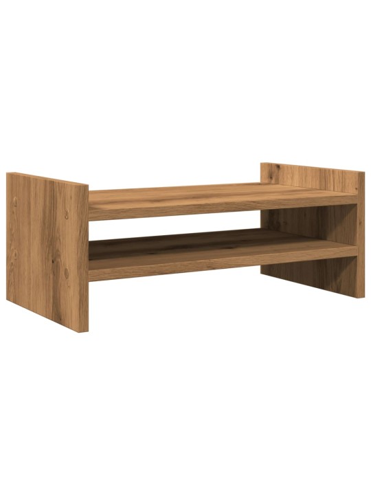 Stojan na monitor dub artisan 50 x 27 x 20 cm kompozitní dřevo
