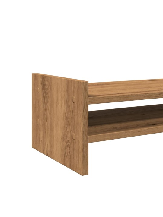 Stojan na monitor dub artisan 50 x 27 x 20 cm kompozitní dřevo