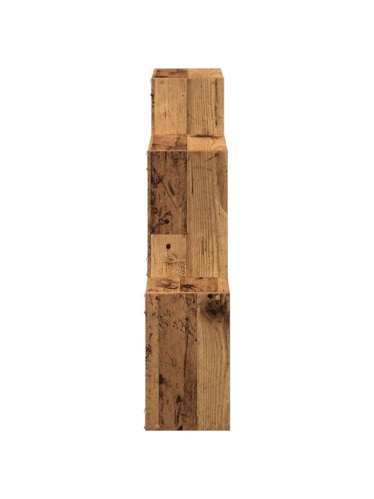 Nástěnná skříňka 78 x 18 x 71 cm old wood kompozitní dřevo