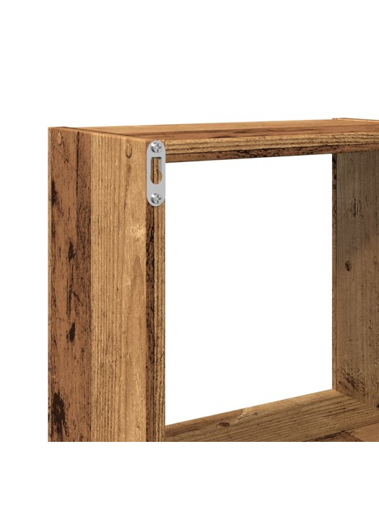 Nástěnná skříňka 78 x 18 x 71 cm old wood kompozitní dřevo