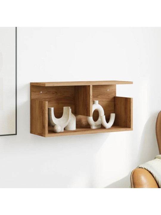 Nástěnná skříňka 60 x 20 x 30 cm dub artisan kompozitní dřevo