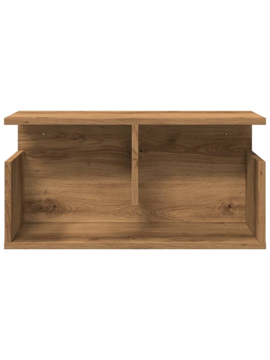 Nástěnná skříňka 60 x 20 x 30 cm dub artisan kompozitní dřevo