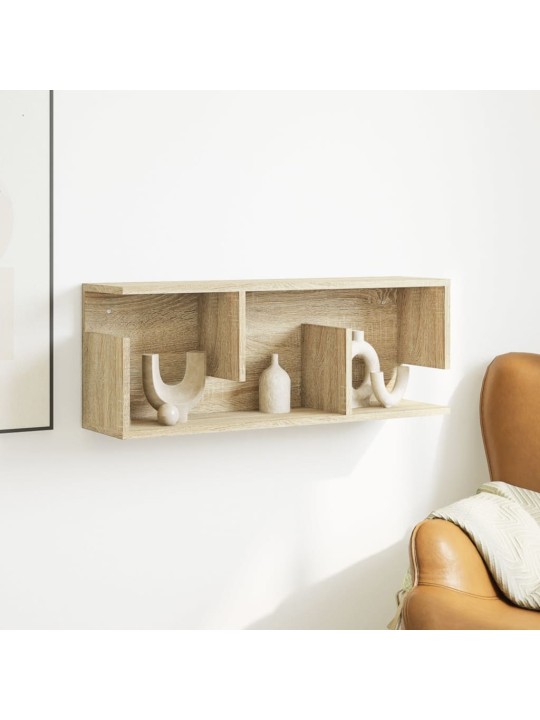 Nástěnná skříňka 80 x 20 x 30 cm dub sonoma kompozitní dřevo