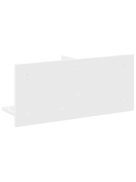 Nástěnná skříňka 70 x 16,5 x 30 cm bílá kompozitní dřevo