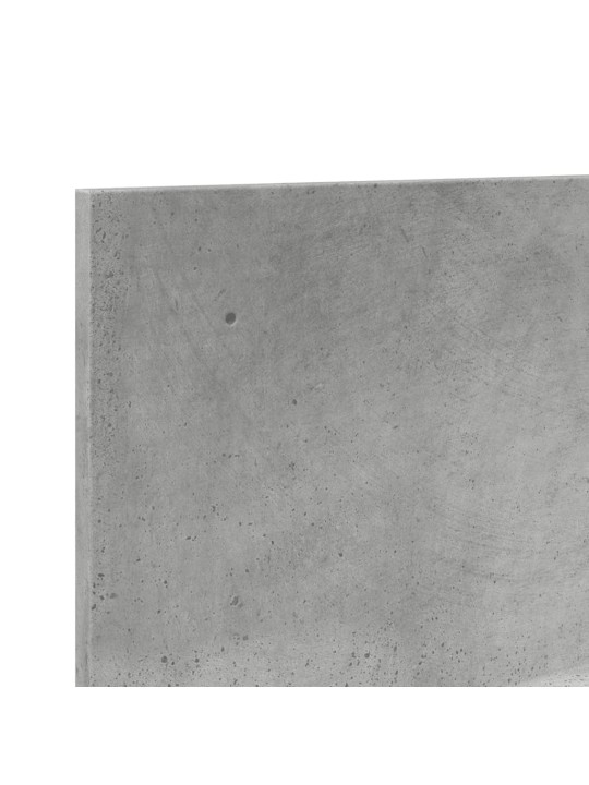 Nástěnná skříňka 70x16,5x30 cm betonově šedá kompozitní dřevo