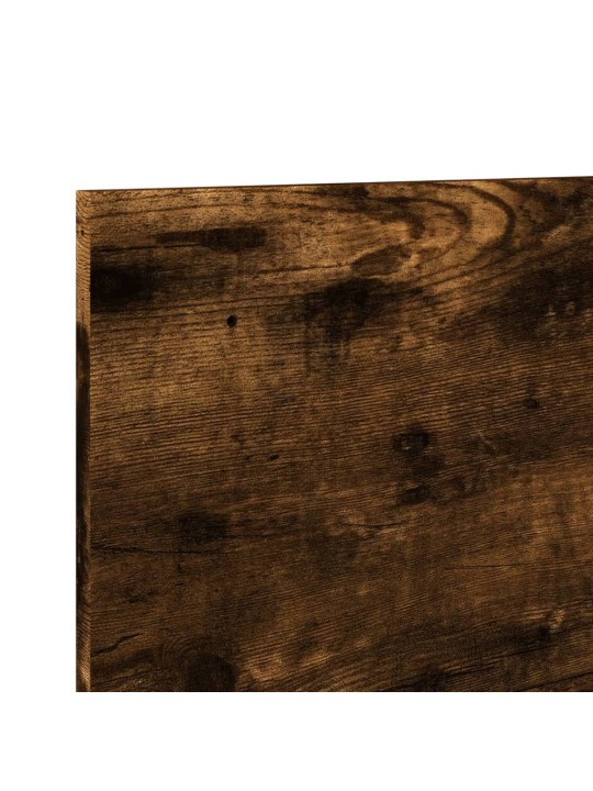 Nástěnná skříňka 70 x 16,5 x 30 cm kouřový dub kompozitní dřevo