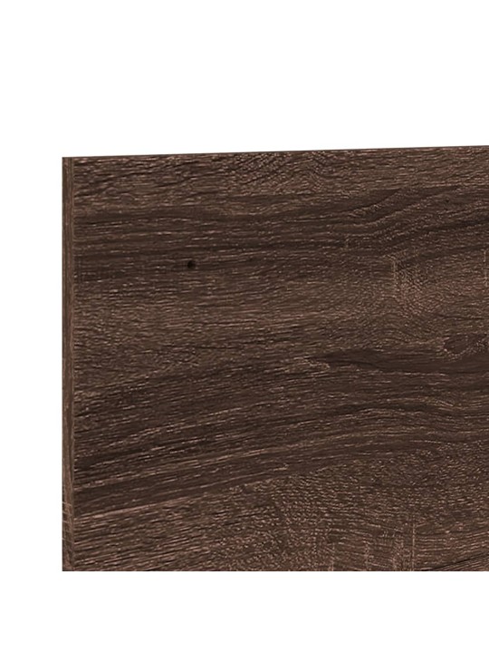 Nástěnná skříňka 70 x 16,5 x 30 cm hnědý dub kompozitní dřevo
