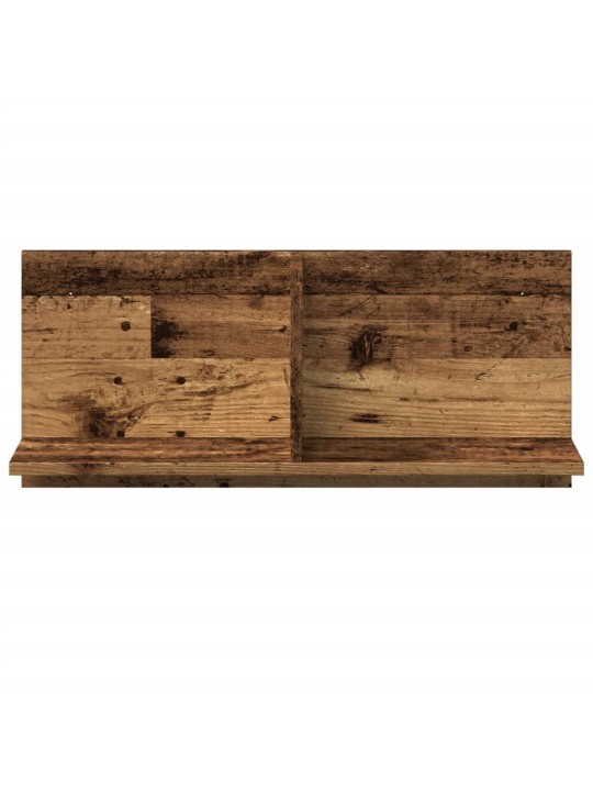 Nástěnná skříňka 70 x 16,5 x 30 cm old wood kompozitní dřevo