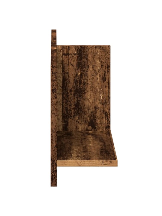 Nástěnná skříňka 70 x 16,5 x 30 cm old wood kompozitní dřevo