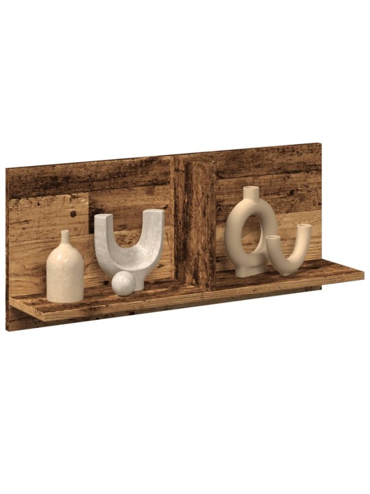 Nástěnná skříňka 70 x 16,5 x 30 cm old wood kompozitní dřevo