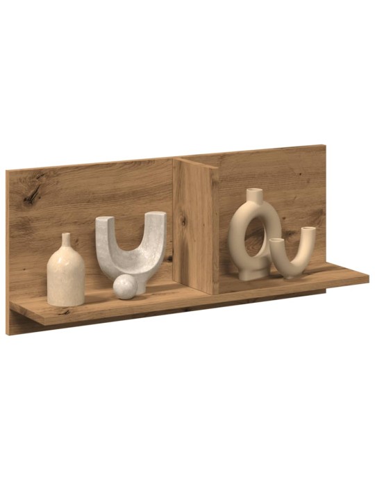 Nástěnná skříňka 70 x 16,5 x 30 cm dub artisan kompozitní dřevo
