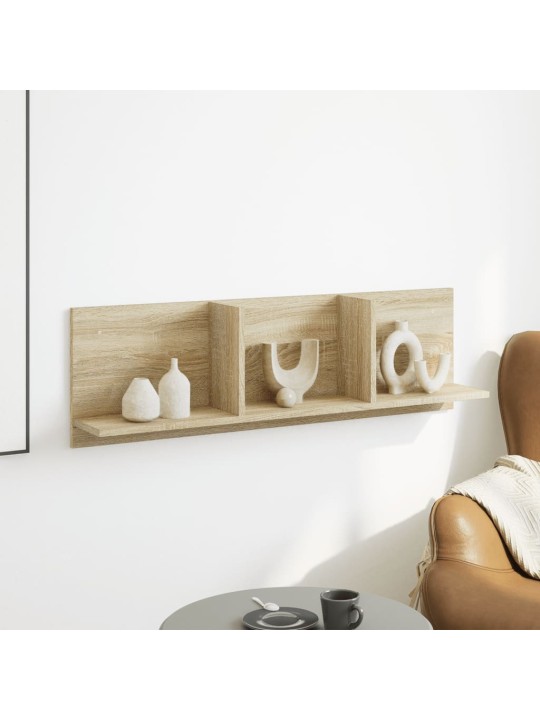 Nástěnná skříňka 100 x 16,5 x 30 cm dub sonoma kompozitní dřevo