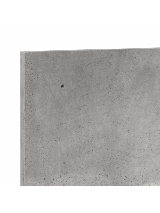 Nástěnná skříňka 100x16,5x30 cm betonově šedá kompozitní dřevo