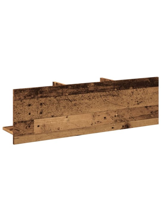 Nástěnná skříňka 100 x 16,5 x 30 cm old wood kompozitní dřevo