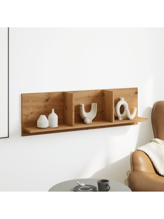 Nástěnná skříňka 100x16,5x30 cm dub artisan kompozitní dřevo