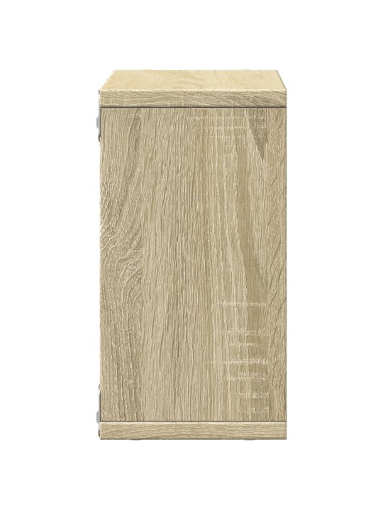 Nástěnná skříňka 60 x 16 x 30 cm dub sonoma kompozitní dřevo