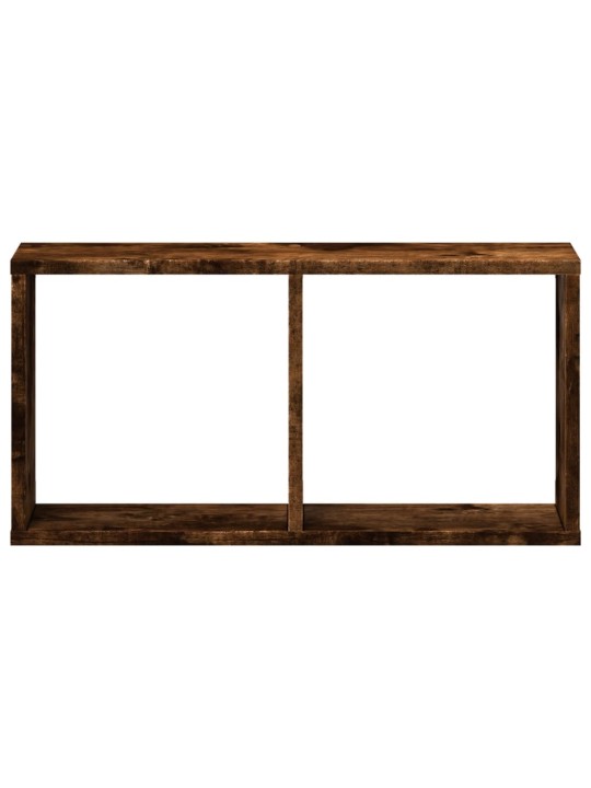 Nástěnná skříňka 60 x 16 x 30 cm kouřový dub kompozitní dřevo