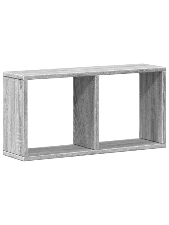 Nástěnná skříňka 60 x 16 x 30 cm šedá sonoma kompozitní dřevo