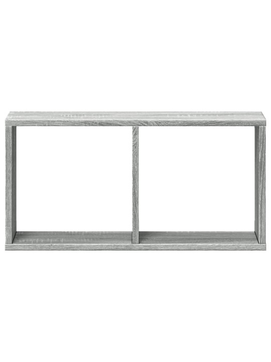 Nástěnná skříňka 60 x 16 x 30 cm šedá sonoma kompozitní dřevo